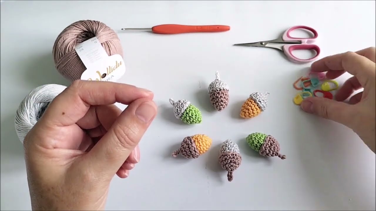 AMIGURUMI Gland au Crochet : Décoration d'Automne !