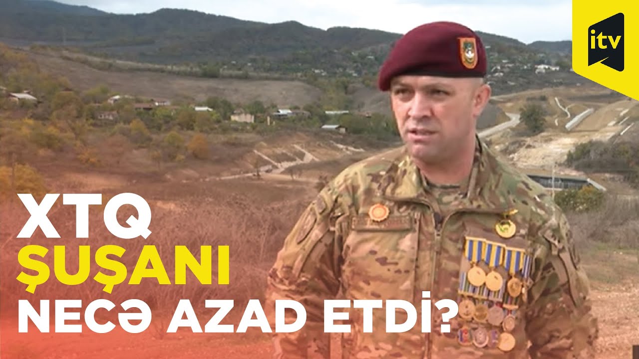 Şuşanı azad edən XTQ zabiti Cıdır düzündə duyğulandı