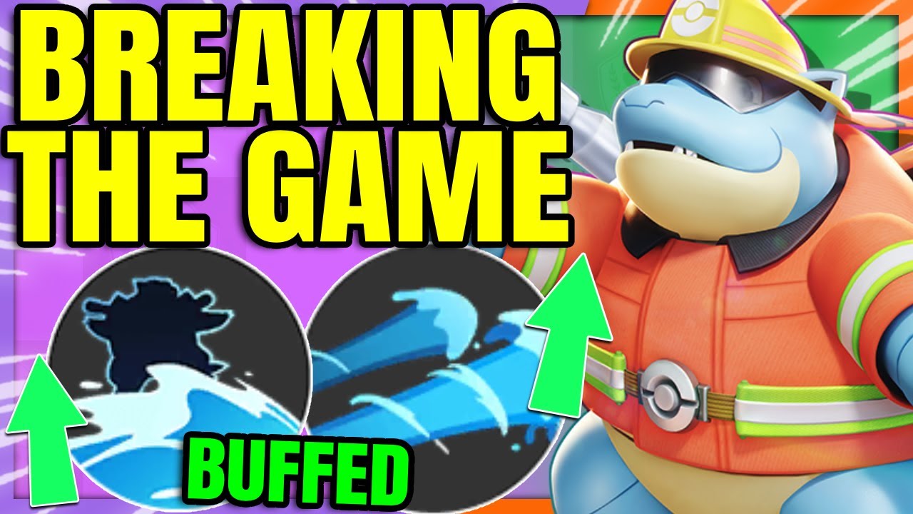 BUFFED STUN BLASTOISE is already Taking Over Ranked | Pokemon Unite