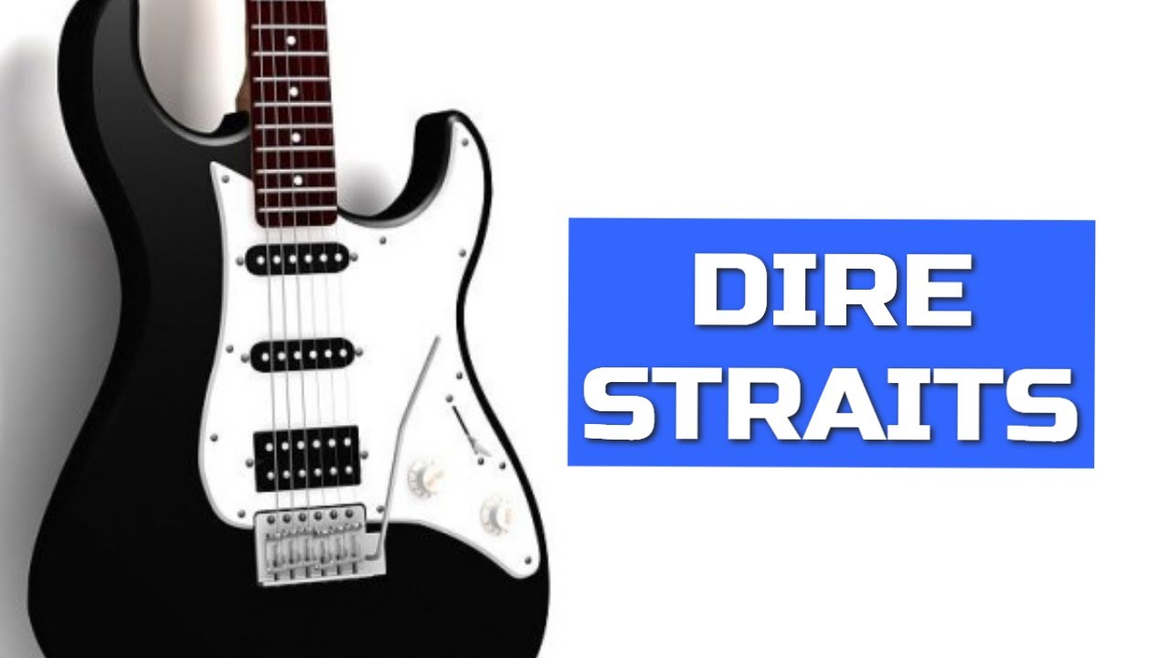 Dire Straits Style Rock Ballad Backing Track in A Minor