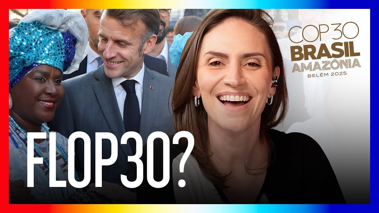COP30 VIROU CARNAVAL: JANJA DANÇA, MACRON SAMBA E TRUMP SOME