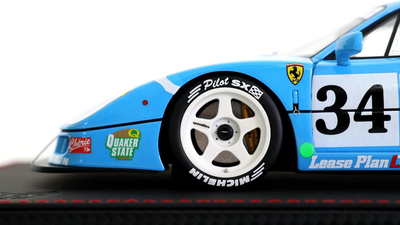 1995 Ferrari F40 LeMans #34 by BBR Models | Legend Model Cars Boutique