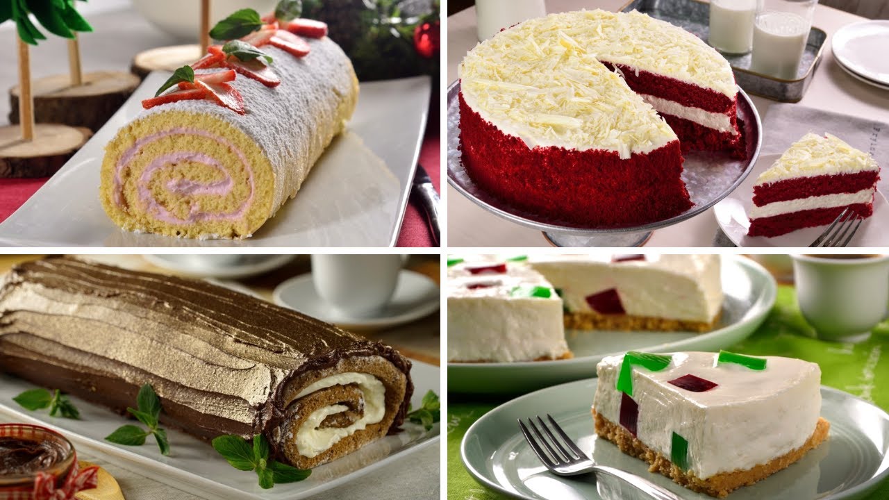 4 Pasteles Navideños