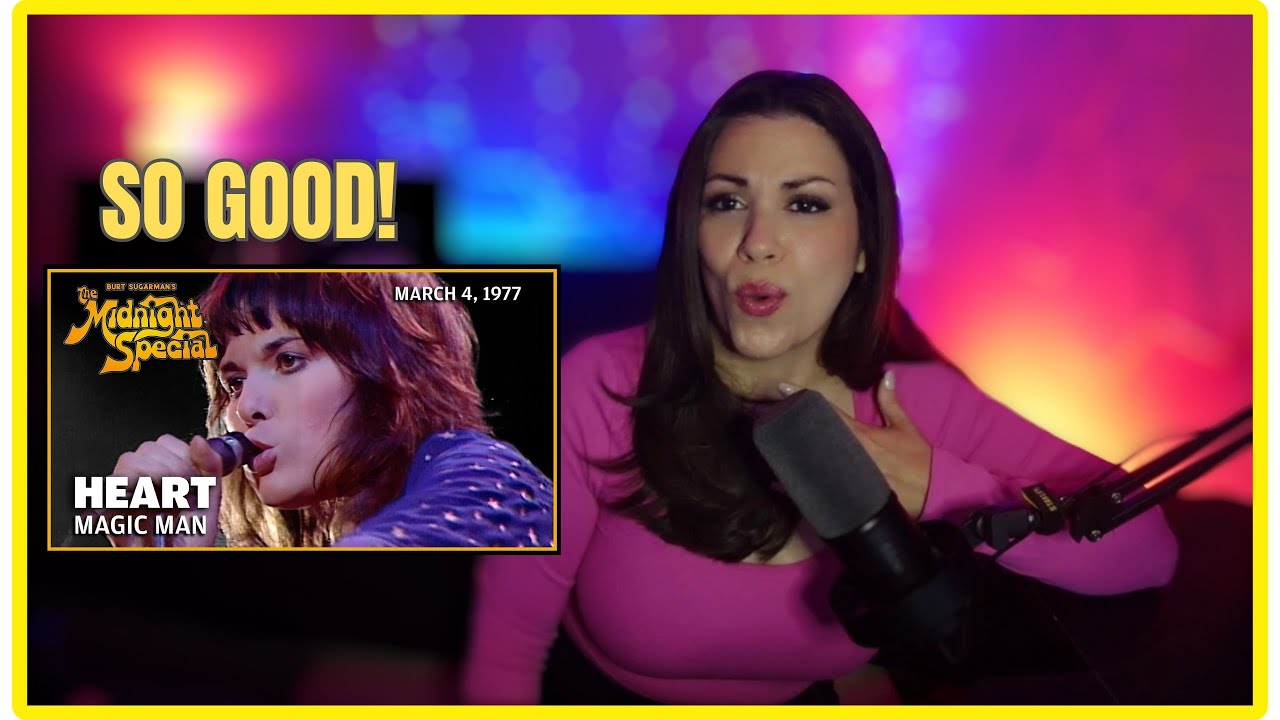 Heart “Magic Man” Midnight Special LIVE! Reaction!