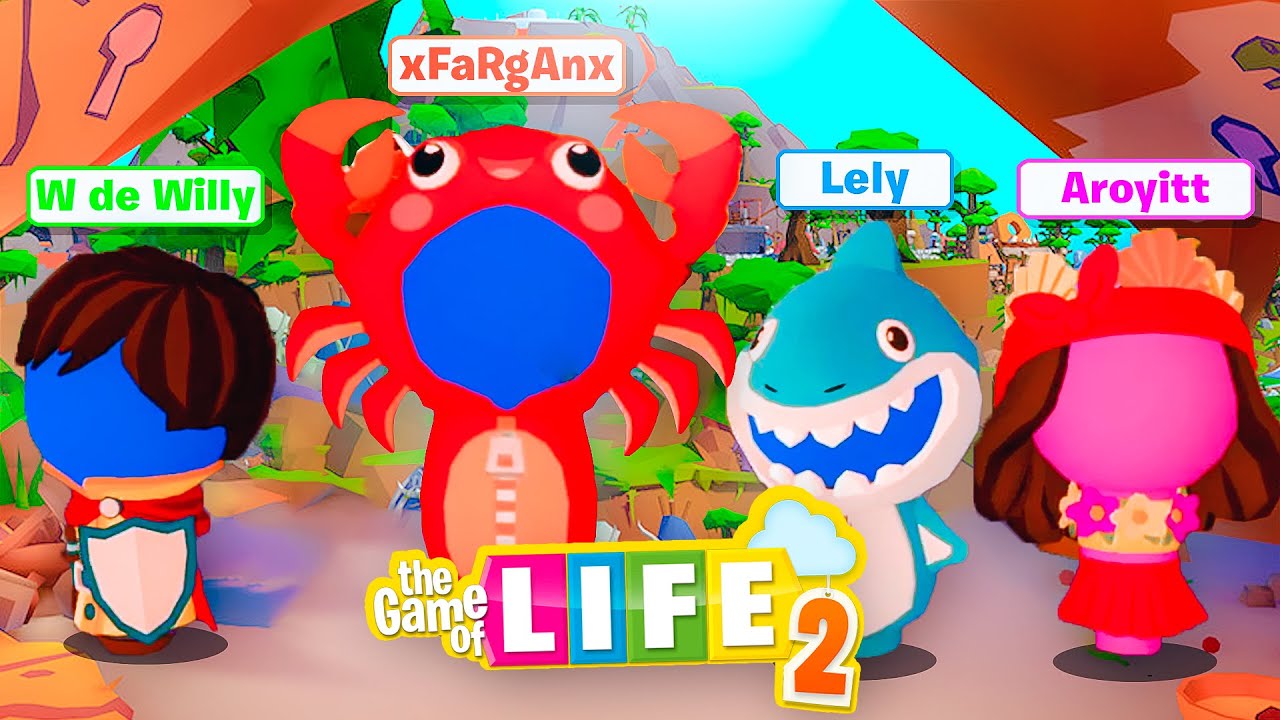 FARGAN CANGREJO EN LA PREHISTORIA! THE GAME OF LIFE 2!
