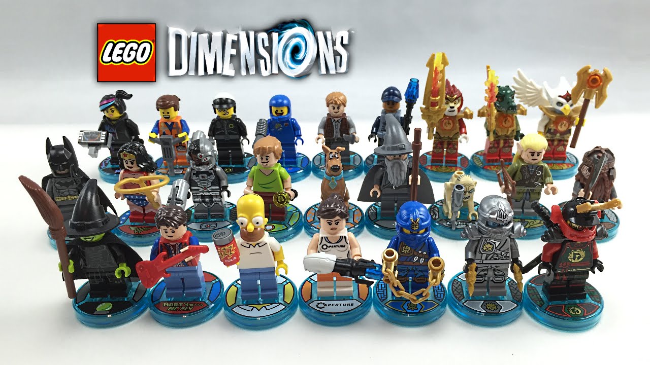 LEGO Dimensions Collection: ALL Minifigures! (Wave 1)