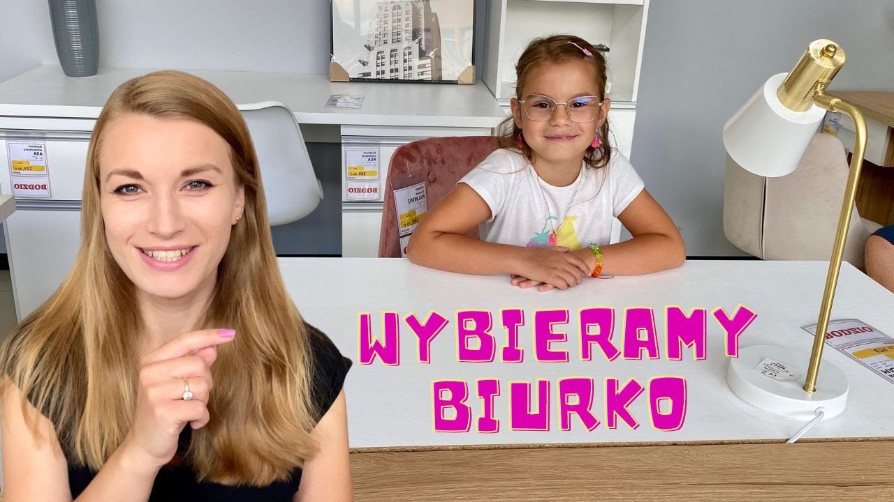 Wybieramy biurko do pokoju Oliwii💖 Back to School 2024✂️🖇️