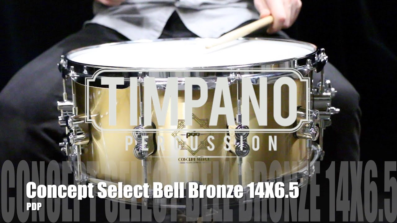 PDP Concept Select Bell Bronze 14X6.5 Snare Drum
