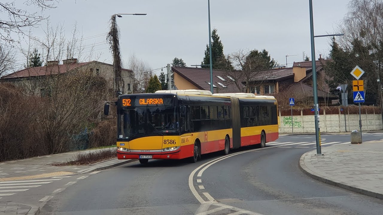 [512] MZA Warszawa - Przejazd SU18 III #8586 na linii 512➡️ Dw.Wschodni (Kijowska)
