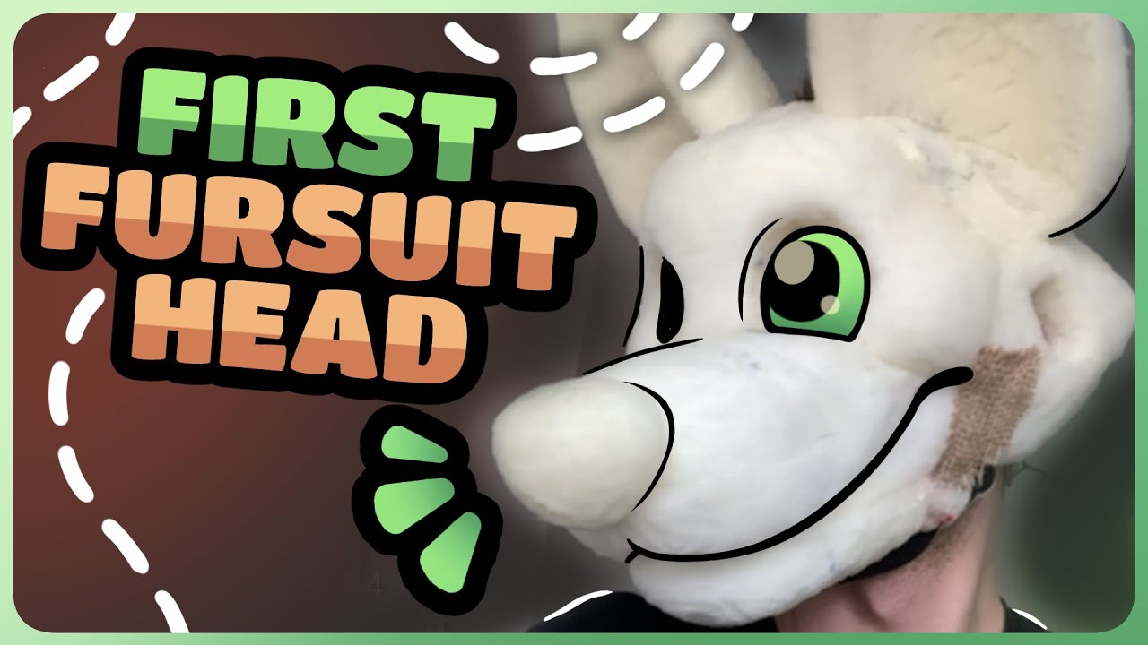 Making my own Fursuit Head 🔶 Moving Jaw Foam Base