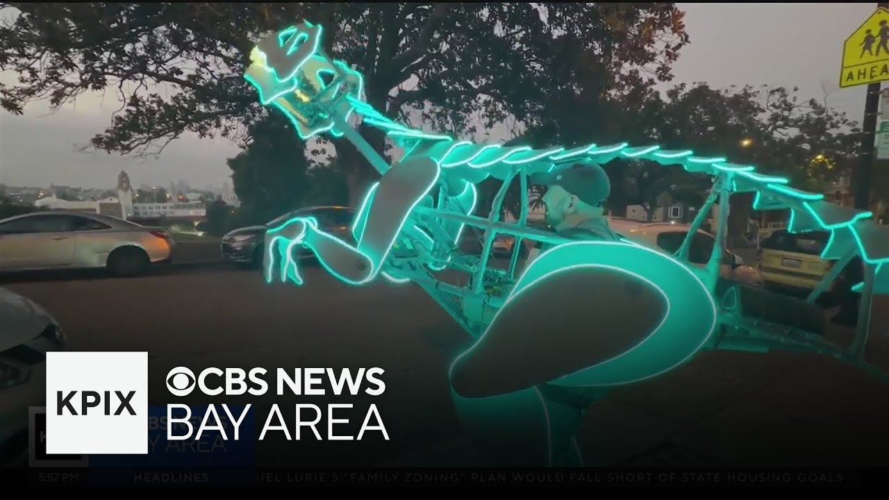 Bay Area man creates prehistoric Halloween by bringing 