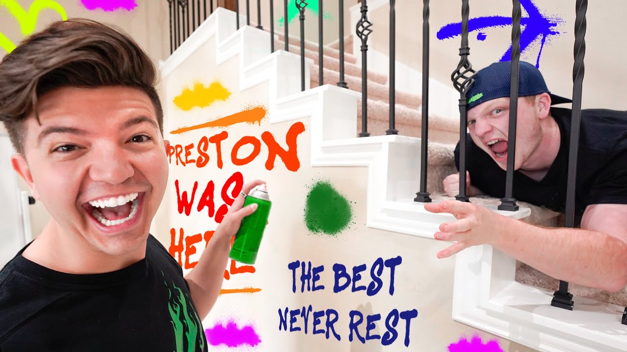 10 Ways to Prank Unspeakable's House! *funny*