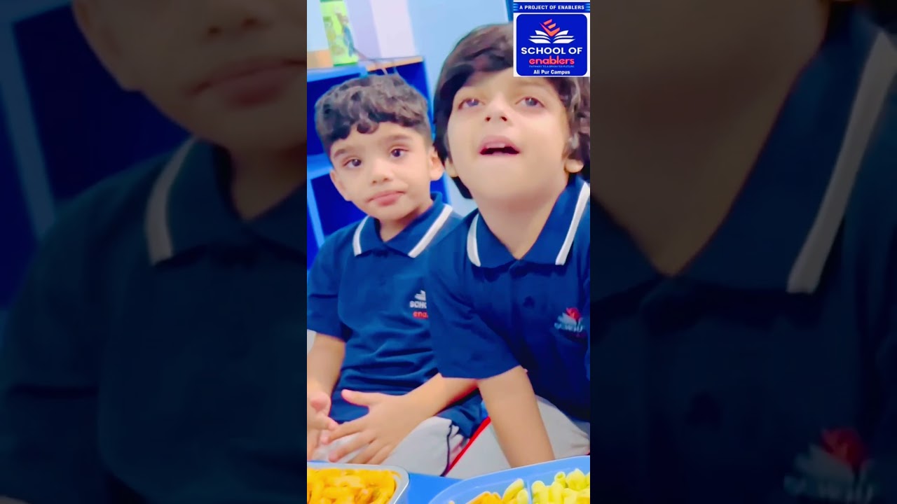 Shanu or aali ka school mai 1st day 