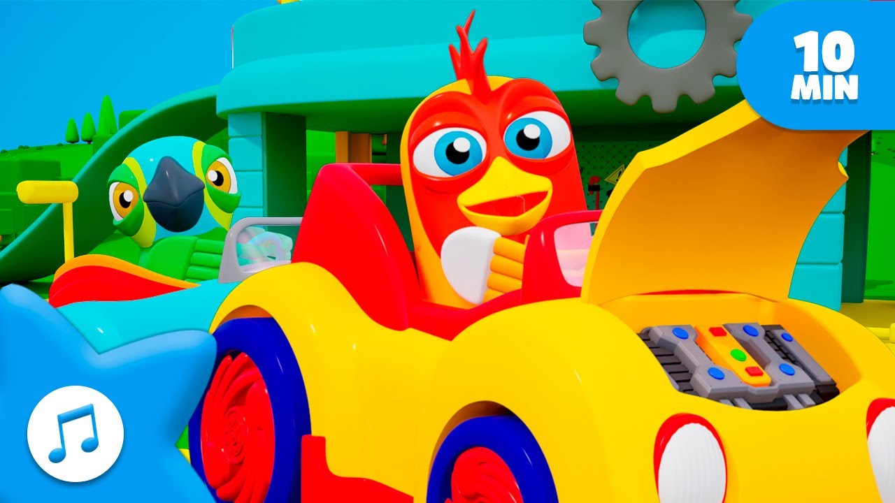 Lavado de Autos 🚗 La Granja A Rodar🌈 +Canciones Infantiles | La Granja de Zenón