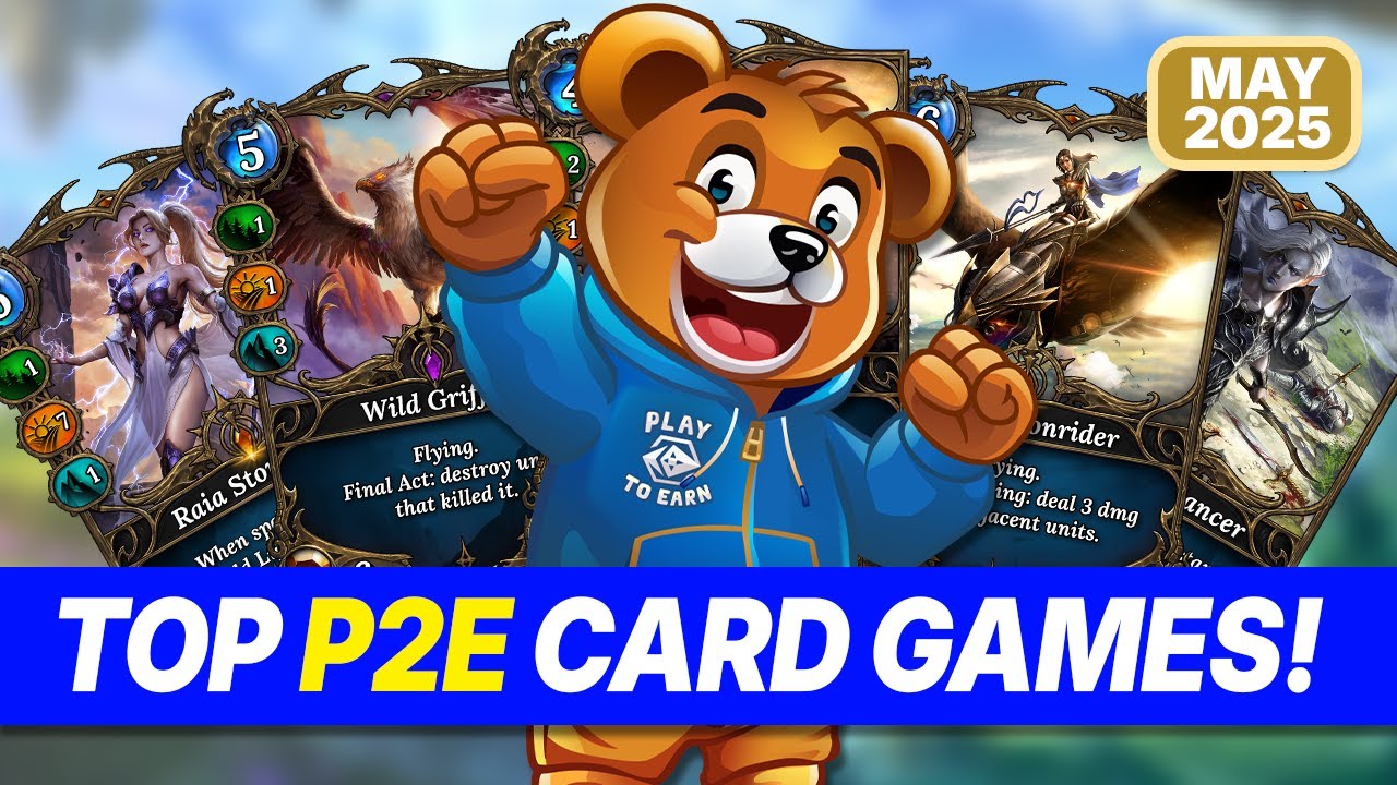 👀 Hearthstone&hellip; но с наградами?! Топ-5 карточных игр Play-to-Earn (май 2025)