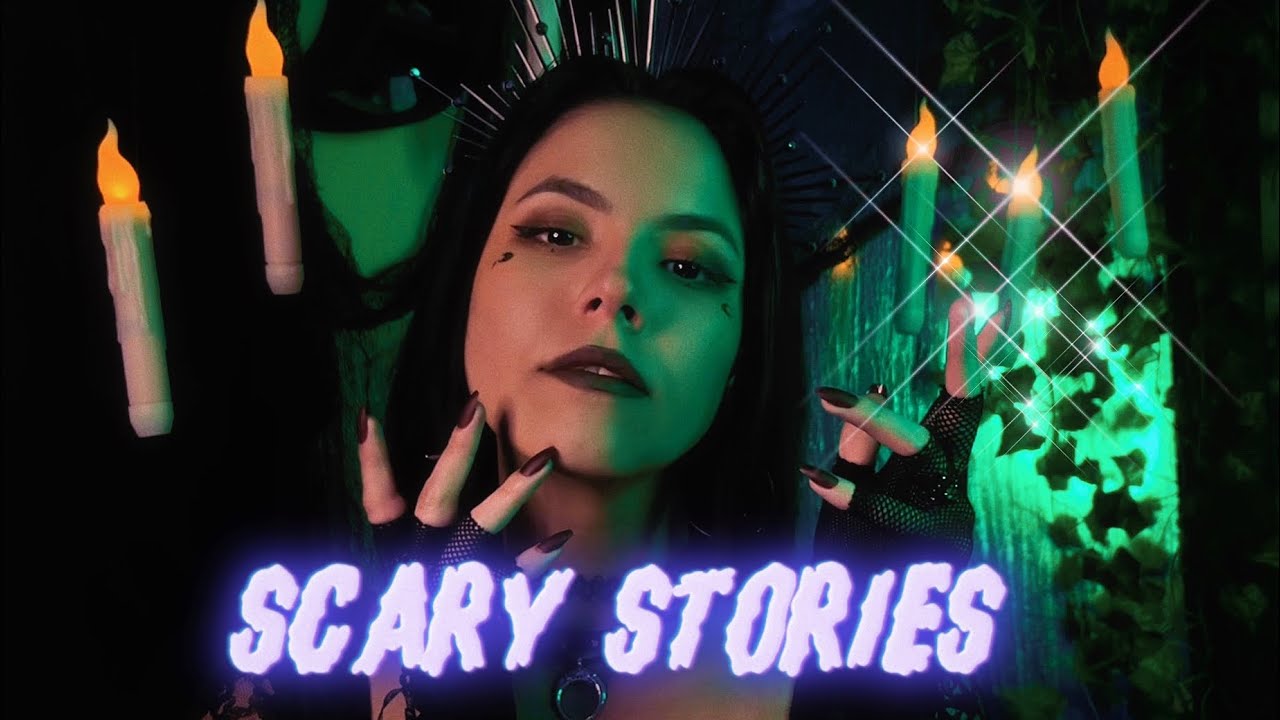 ASMR Reading Scary Stories 👻
