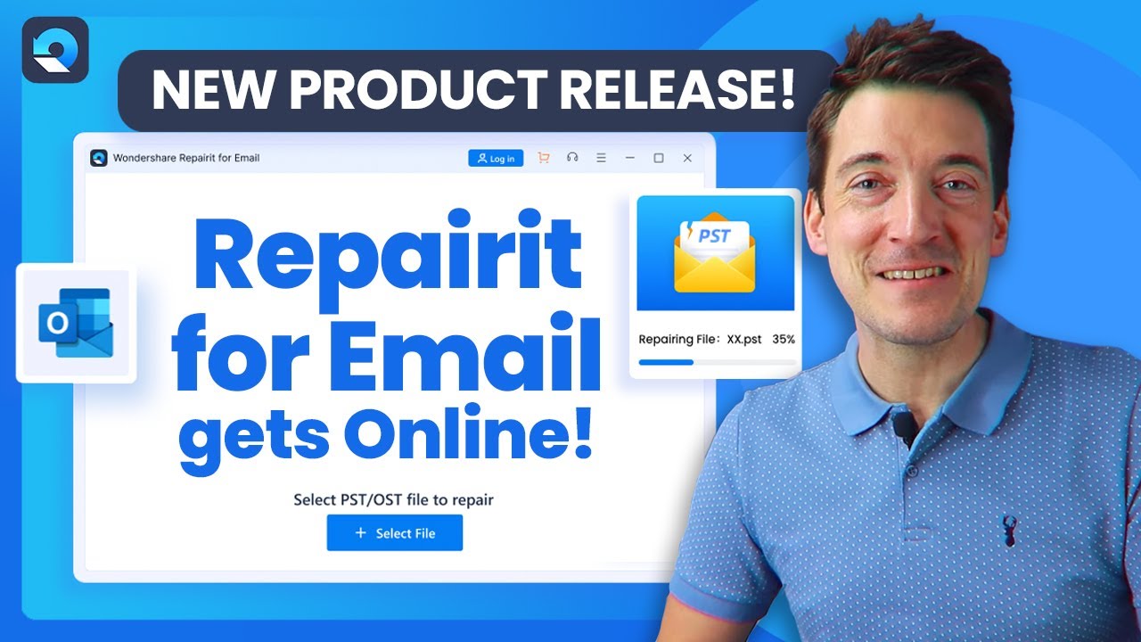 New Product Release! Repairit For Email Gets online!