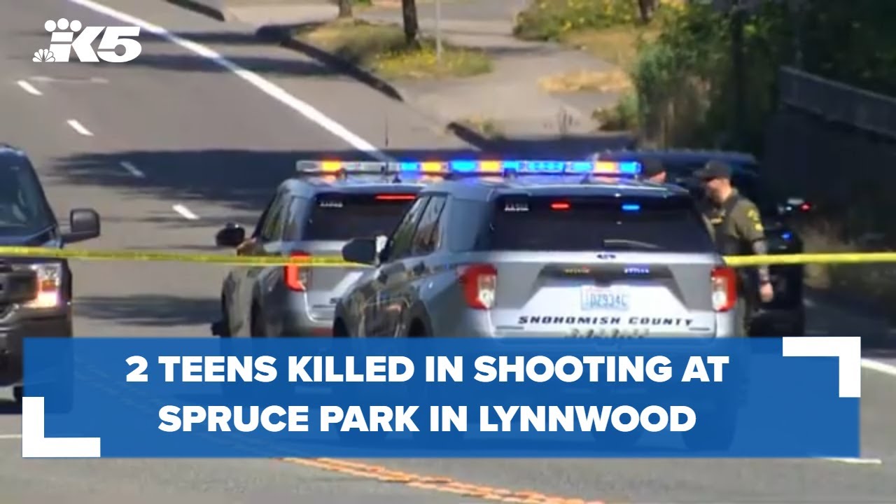 2 teens killed in shooting at Spruce Park in Lynnwood