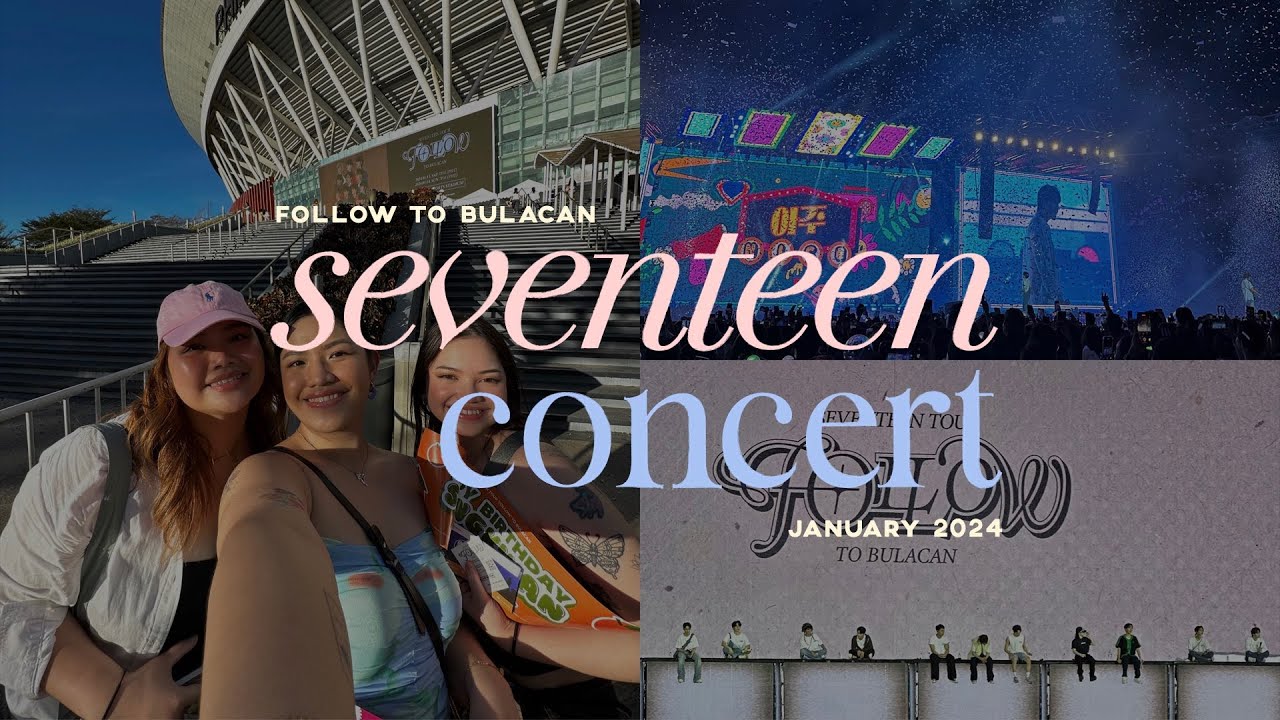 seventeen follow to bulacan 💎🩷 grwm, ph stadium experience, concert tips