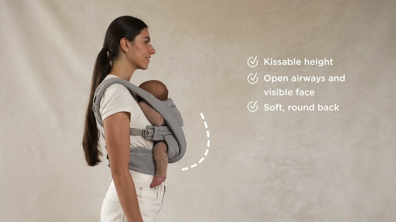 Ergobaby Omni Deluxe Carrier | Front Facing In with Newborn (For Newborns to 6 weeks old)