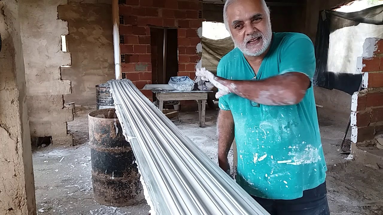 COMO FAZER MOLDURAS DE GESSO