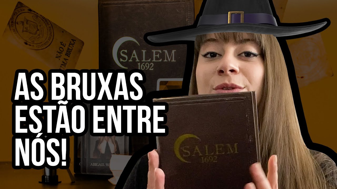 CIDADES SOMBRIAS: SALEM 1692 - Jogo na mesa!