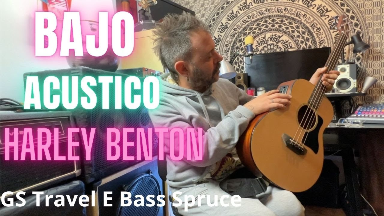 Harley Benton GS E BASS TRAVEL SPRUCE! Este bajo me sorprendió mucho!!