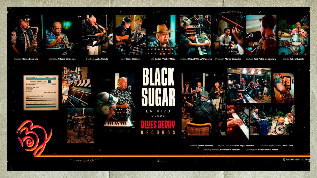 BLACK SUGAR EN VIVO DESDE BLUES BERRY RECORDS