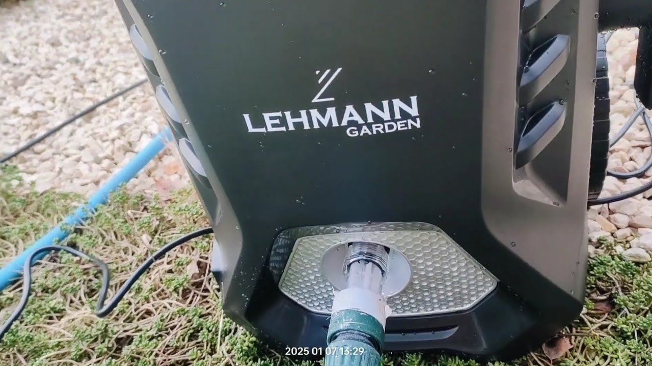 Test myjki LEHMANN GARDEN, budowa trackera do fotowoltaiki i kolektorów heat pipe
