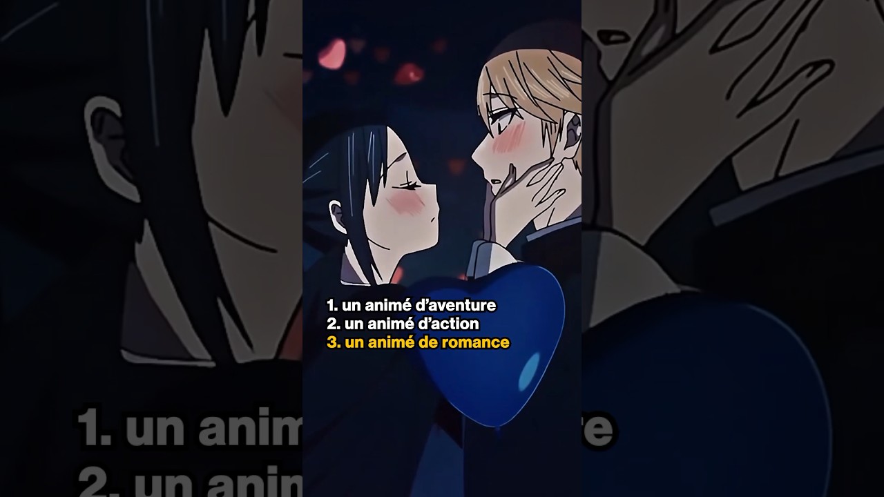 UN ANIM&Eacute; &Agrave; REGARDER SELON VOS PR&Eacute;F&Eacute;RENCES