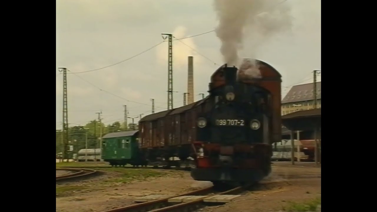 Die Eisenbahn in Sachsen, das Dichteste Eisenbahnnetz, Doku aus 1994 von Bahn-Extra
