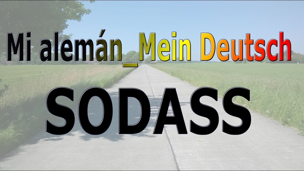 Mi alemán Mein Deutsch sodass