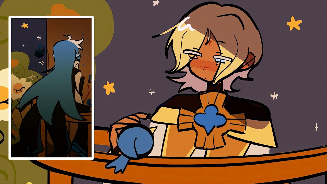 Secret Love 💕┃Pure Vanilla x Shadow Milk (ShadowVanilla)┃Cookie Run Kingdom Comic Dub