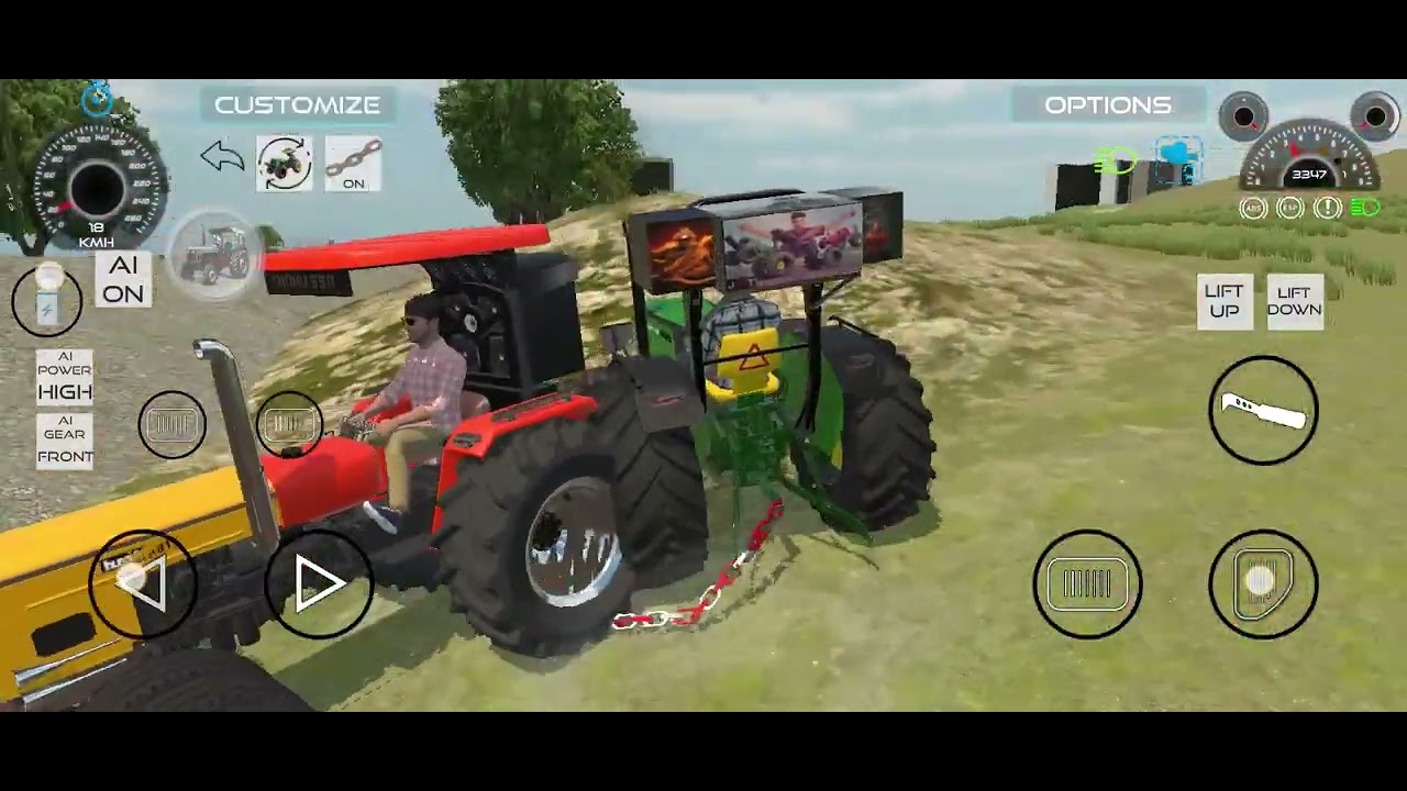 Tochan King John Deere tractor king ✅ Nishu bhai please subscribe like comment 