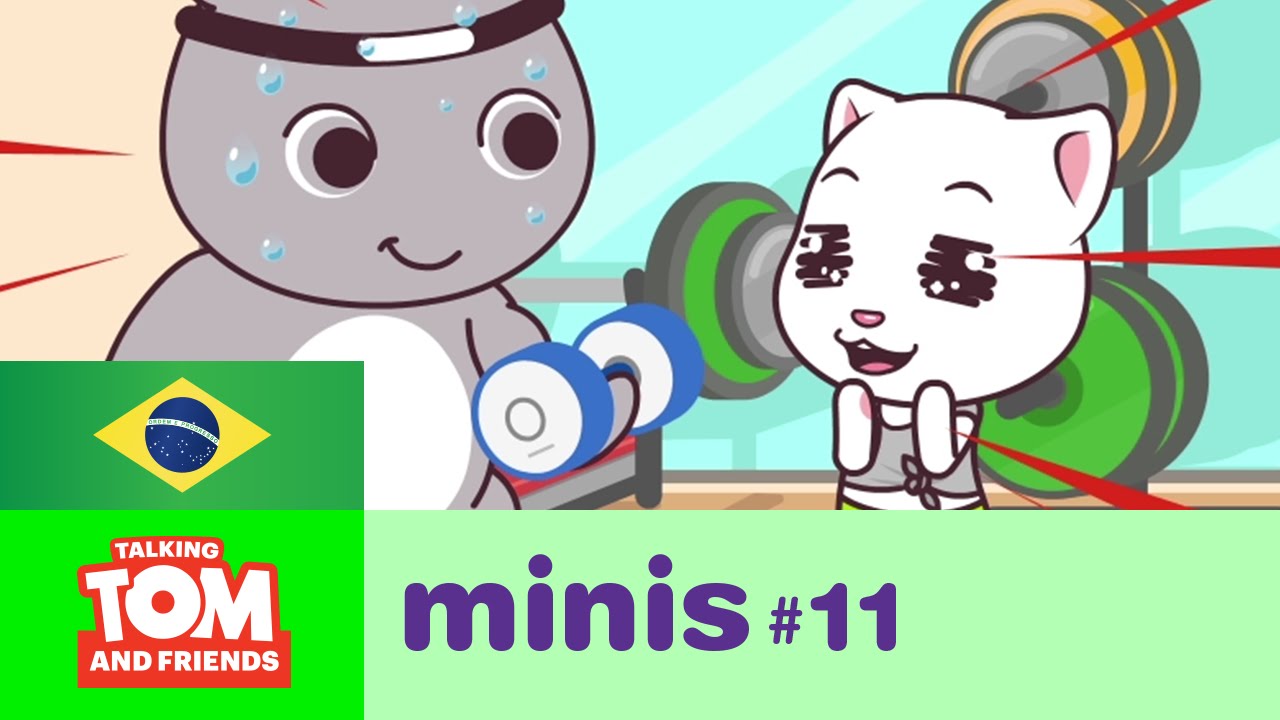 Talking Tom & Friends Minis - Hora do Exercício (Episódio 11)