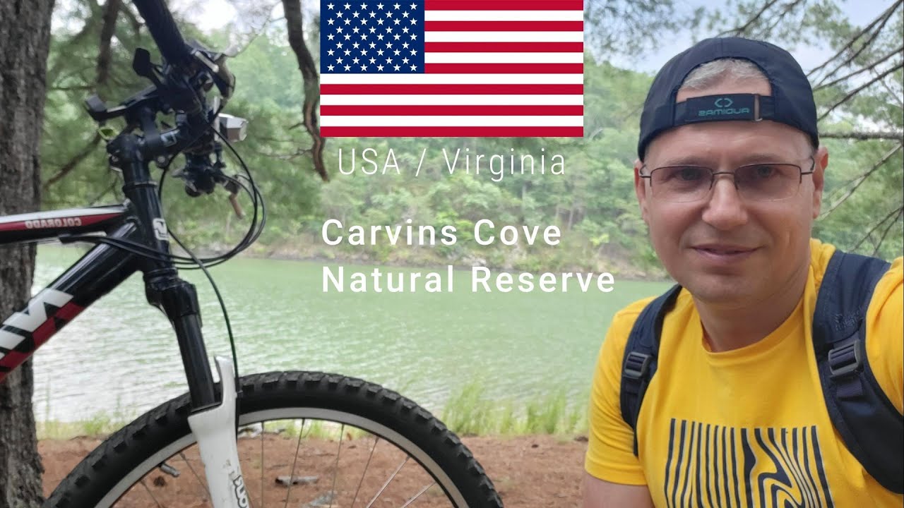 USA / Virginia / Carvins Cove Natural Reserve / With Bicycle