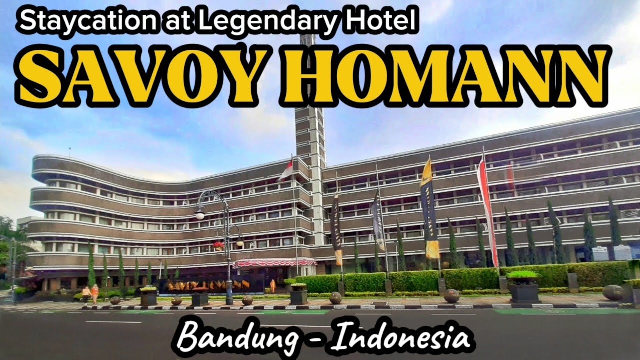 Rasanya menginap di Hotel ikonik Bandung | Savoy Homann Hotel Review