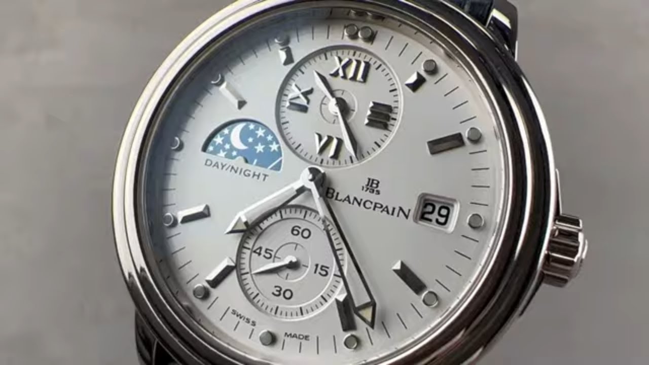 Blancpain Leman Double Time Zone GMT Limited Edition 2160-1542-54 Blancpain Watch Review
