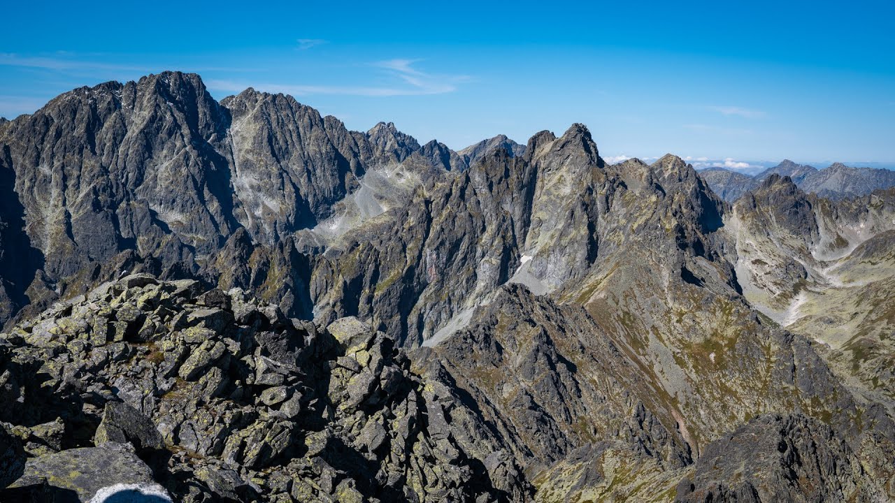 Slavkovský štít 2452 m n.p.m. - Tatra Mountains, Slovakia 2021