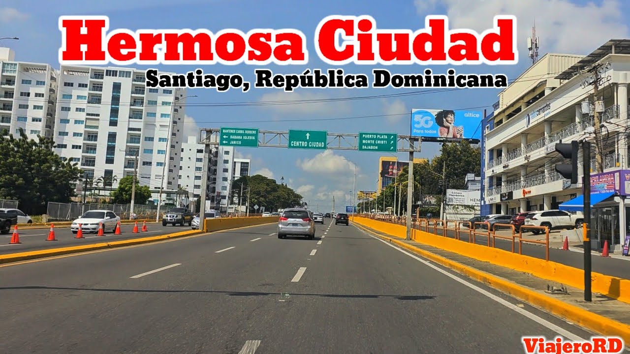 Así de hermosa es la capital Cibao de la República Dominicana, Santiago de los Caballeros 