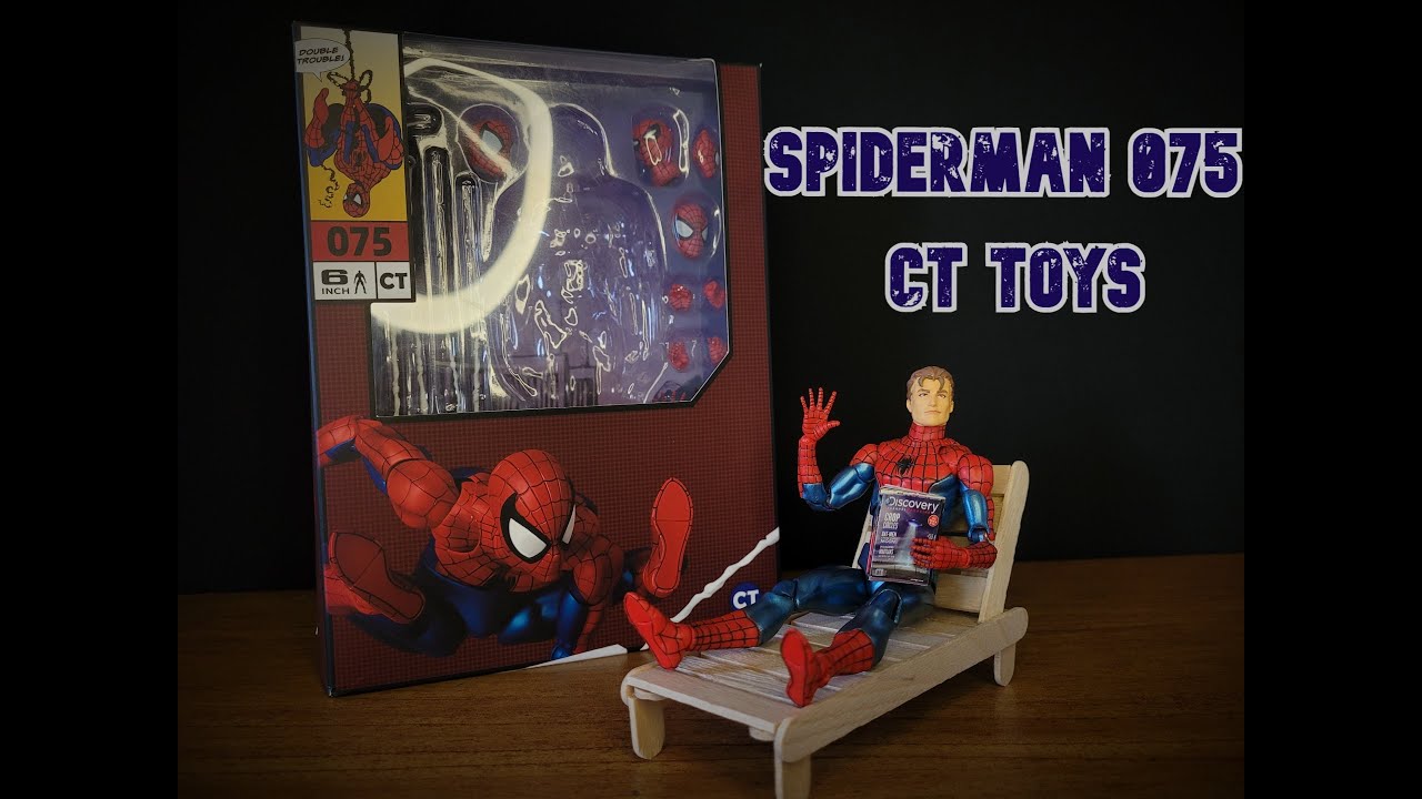 O MELHOR MIRANHA? - Spiderman 075 - CT Toys - Action Figure Review PT-BR