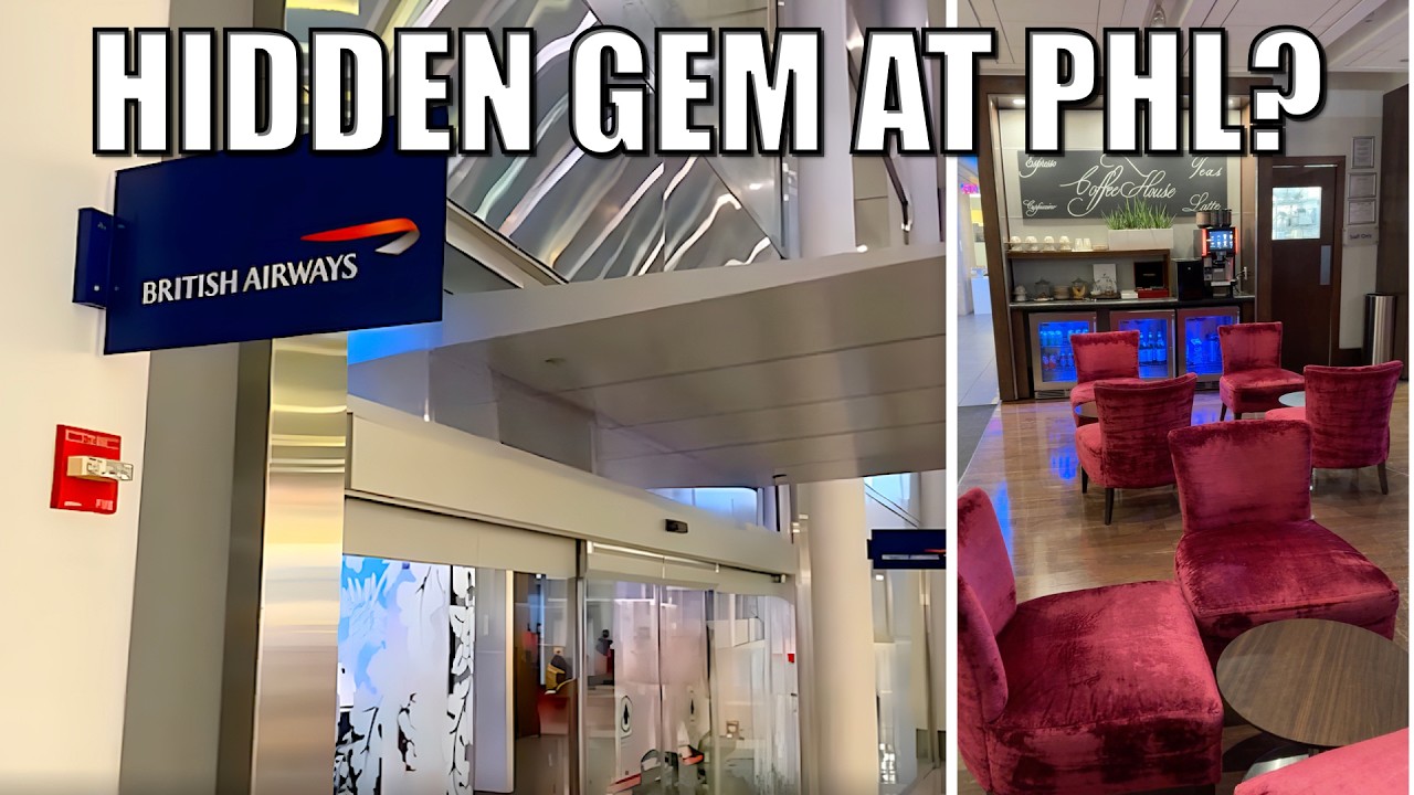 British Airways Lounge Review: Philadelphia International (PHL)