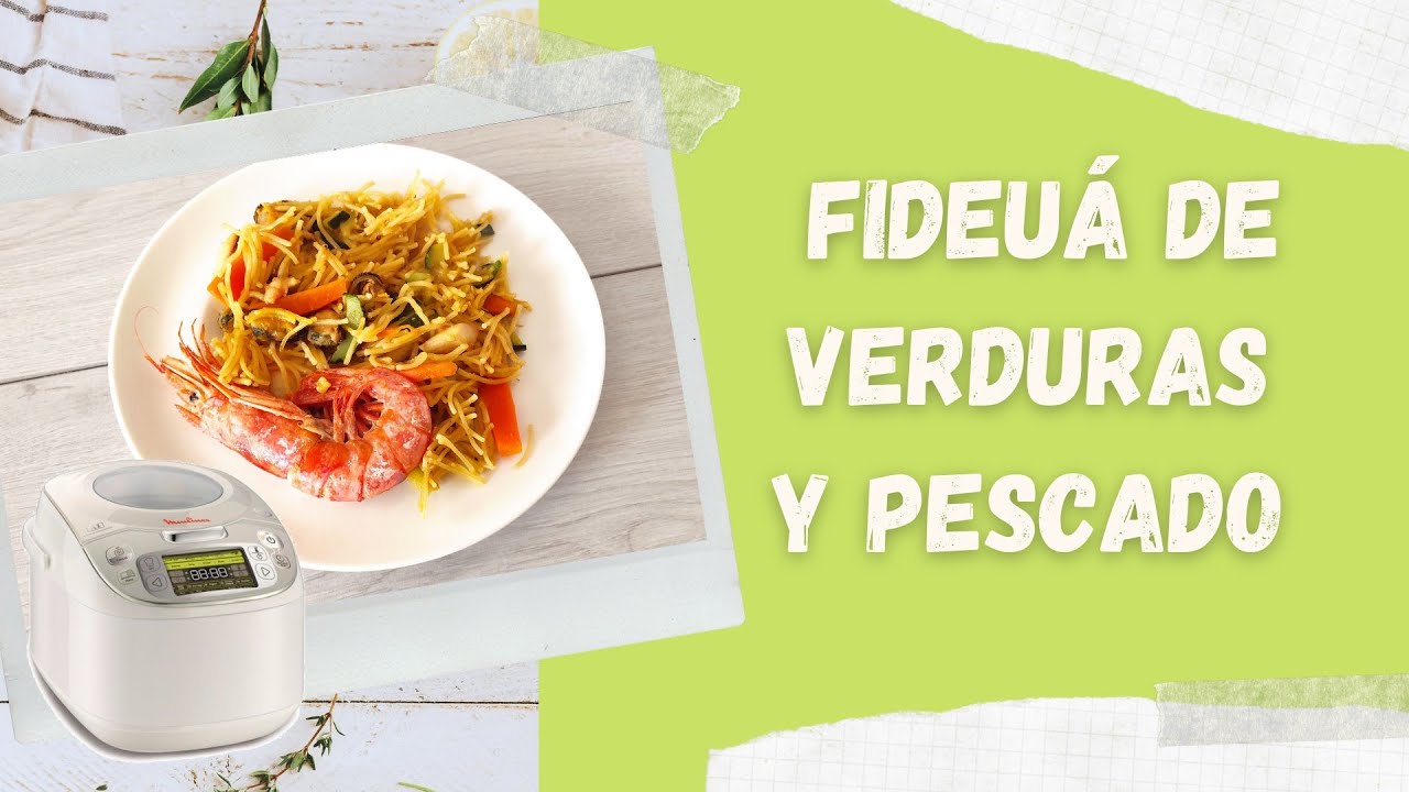 Como hacer Pasta con verduras Moulinex Maxichef Advanced | recetas rápidas y sencillas.