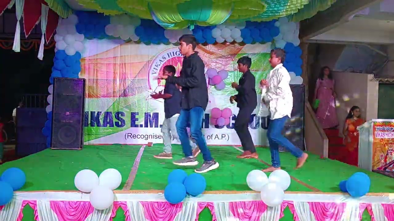 VIKAS HIGH SCHOOL,SANGAM ANUVAL DAY 2025-26 8th class boys