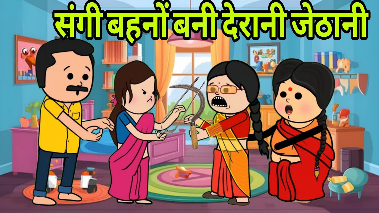 दो संगी बहनों एक ससुराल में || Saas Bahu कॉमेडी वीडियो #newमारवाड़ीcomedy #comedy 
