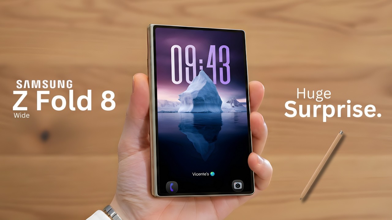 Samsung Galaxy Z Fold 8 Wide - This Foldable Might Surprise Everyone!