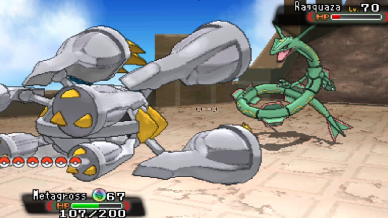 Pokemon Omega Ruby and Alpha Sapphire - Catching Rayquaza