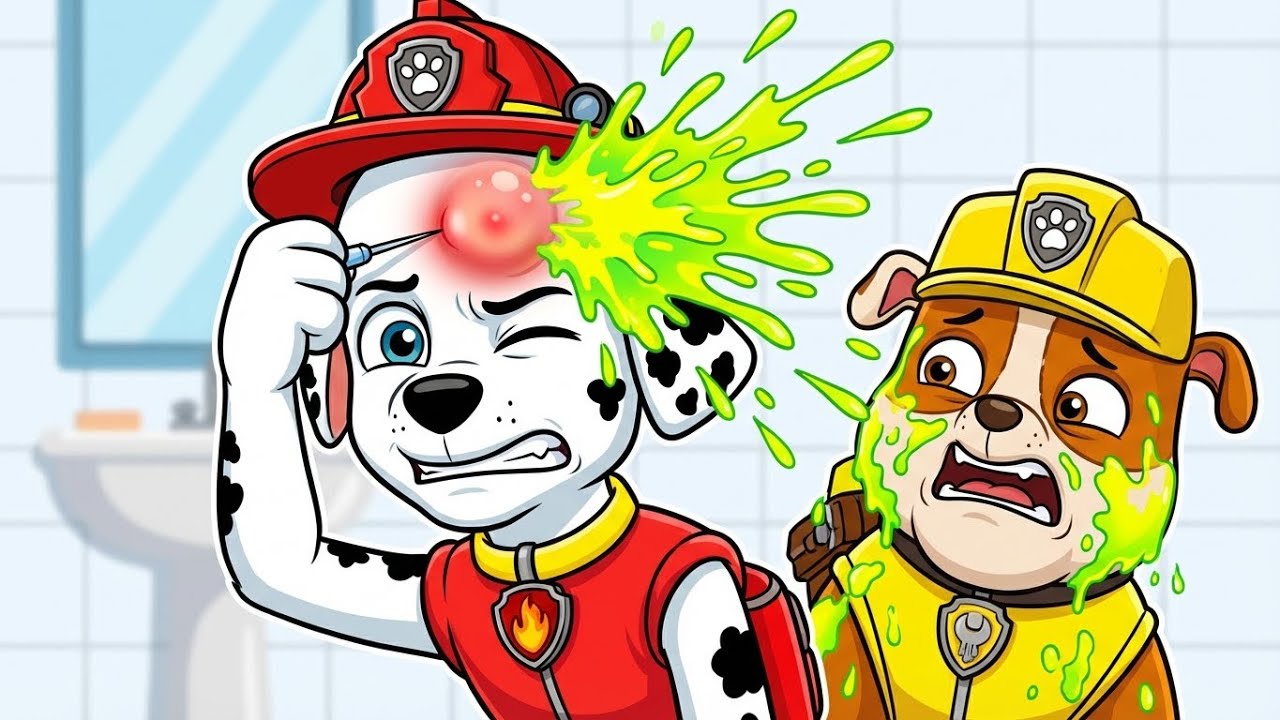 PAW PATROL: Marshall’s Giant Slime Explosion! 💥😂 Silly Prank Mission | Funny PAW Patrol Animation