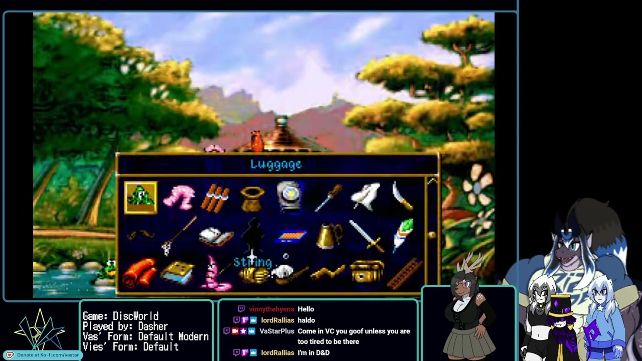 [Dasher] Discworld [Part 3 Finale] | VaStarPlus Stream VODs