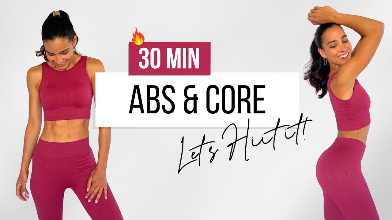 30 MIN HIIT CORE & ABS WORKOUT | Core Strength & Lose Belly Fat